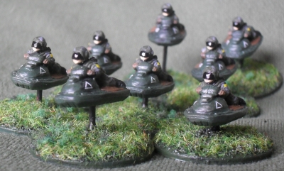 Hammer's Slammers Skimmers from Ground Zero Games