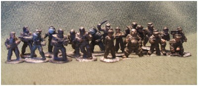 Starship crew from Citadel Minatures