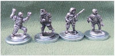 15mm Warrior Monks from Eureka Miniatures Samurai range