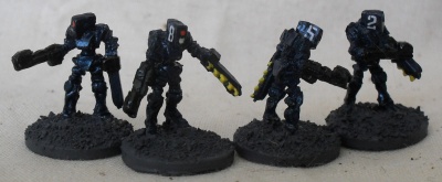 Mechanoids from Khurasan Miniatures