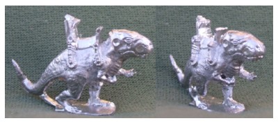 Saurian Hunting Lizard from 15mm.co.uk