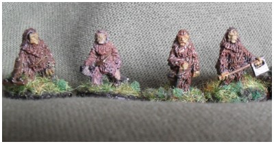 Green Eyed Miniatures Yetis